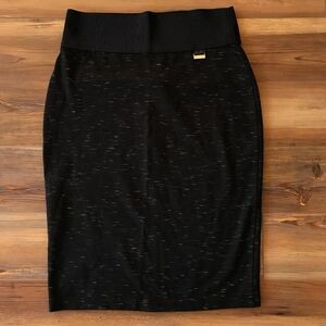 Calvin Klein Black Pencil Skirt Womens Size Medium